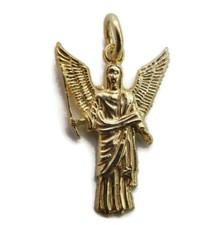 ¡Dije colgante de oro amarillo de 14k Arcángel Jofiel (Arcángel Jofiel)!!