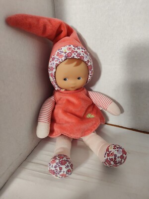 2018 Corolle 10'' Cloth Lucky Elf Doll *Soft Velour Lovey Toy/Vinyl Face So Cute