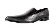 PRADA Lizard Leather Dress Shoes - 2DF048 - Black - NEW RARE -  US 10 EU 43