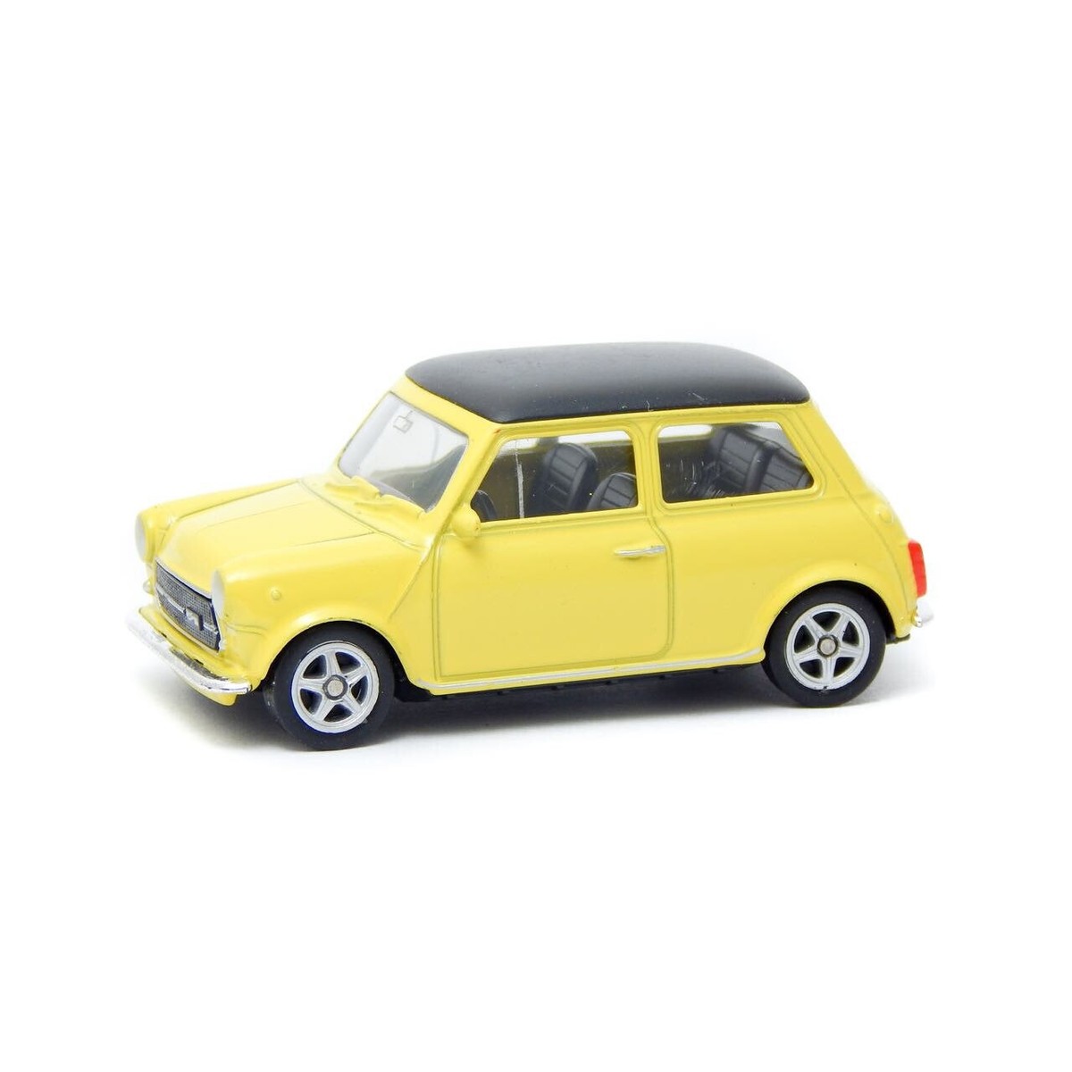 Mini Cooper 1300 Yellow Welly 1:60 1:64 Scales 3 Inch US IMPORT