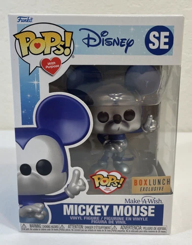 Funko Pop! Vinyl: Disney - Mickey Mouse (Metallic) - Box Lunch (Exclusive)