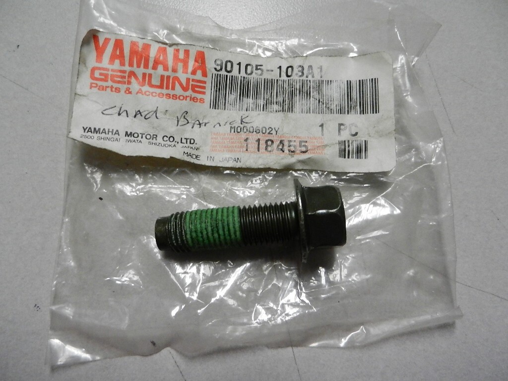 NOS Yamaha Washer Based Bolt 97-02 MM600 2003 RX10 99-03 VK540