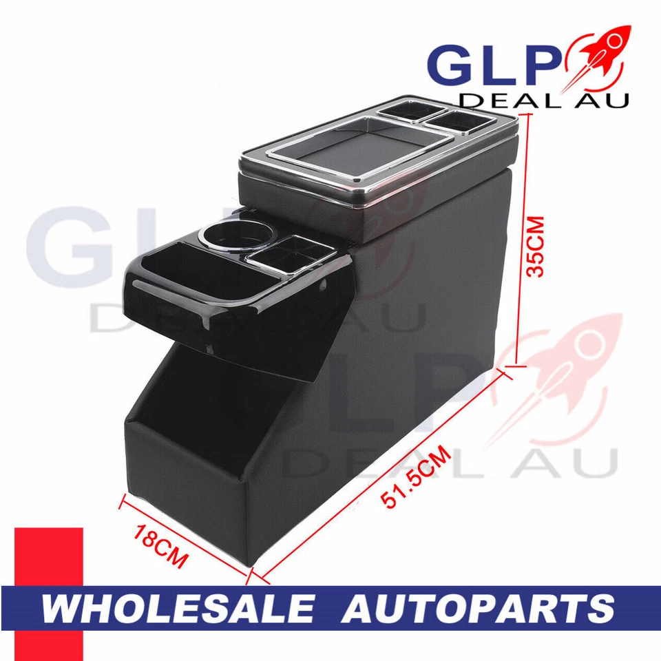 Centre Console Storage Box Drinks Holder for VW T4 T5 T6 Multivan Caravel Holden - image 2 of 4