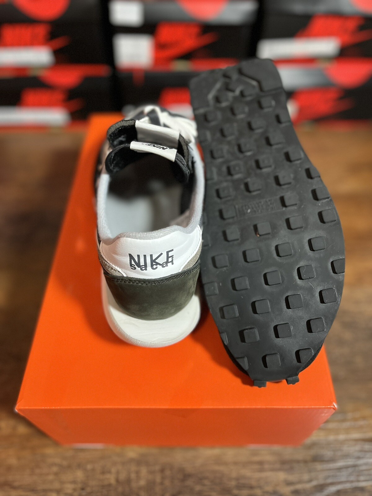 SACAI X NIKE NIKE SACAI X LDWAFFLE 'NERO' 2019 TAGLIA 10 BV0073 001