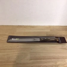 Grohmann Forged Steel 8” Bread Knife With Rosewood Handle LEFT