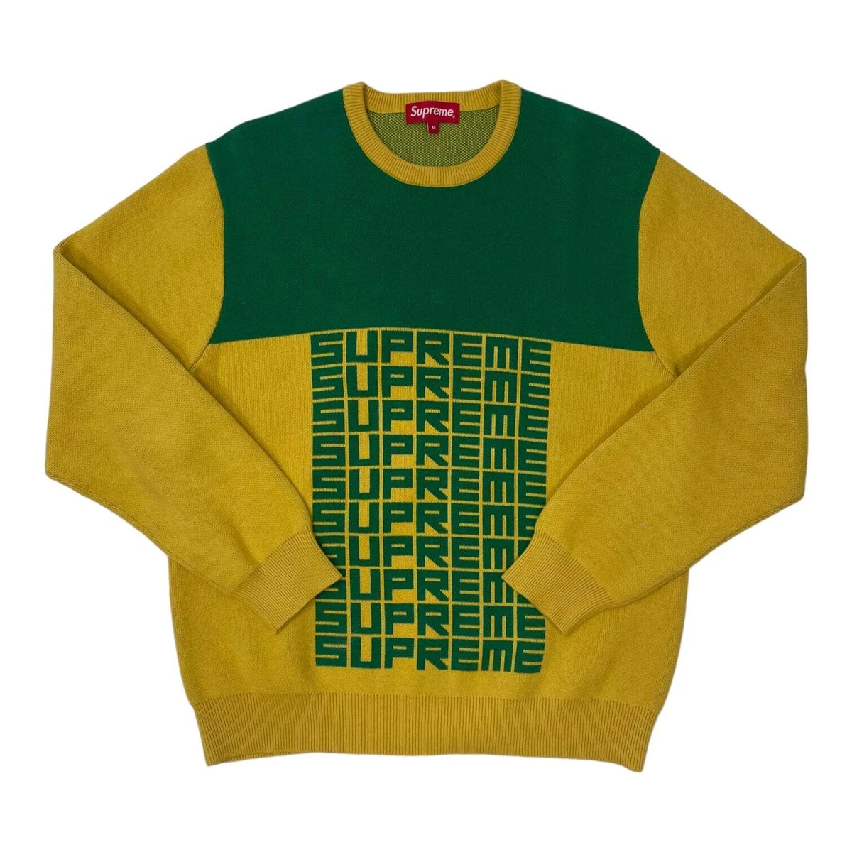 Supreme logo sweater new arrivals