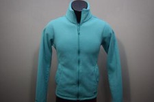 Under Armour Full Zip Fleece Sweater ColdGear Semi-Fitted Storm Womens Sz Small