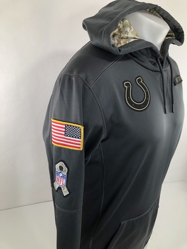 INDIANAPOLIS COLTS / NIKE / SALUTE to SERVICE Mens XS / S Hoodie - EXCELLENT - Picture 3 of 7