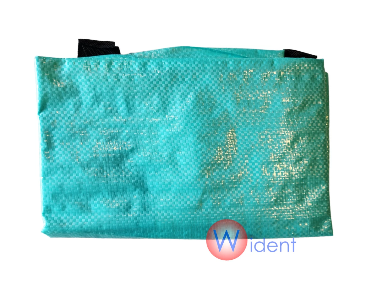 Turquoise on sale plastic bags