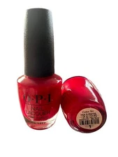 OPI Nail Lacquer - Color So Hot It Berns - Red Nail Polish - 0.5 fl oz