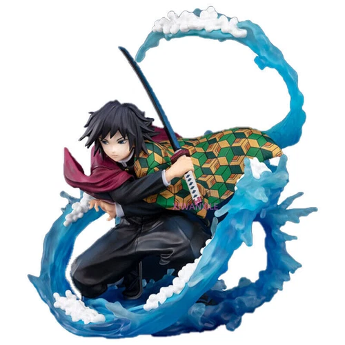 Anime Demon Slayer Figur Kimetsu no Yaiba Giyu Tomioka Statue Modell ohne Box - Bild 6 von 6