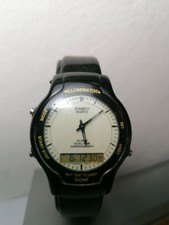 Casio Aw-45 Module 1737 Quartz Alarm Chronog Dual Time Vintage Wrist Watch  50m for sale online | eBay