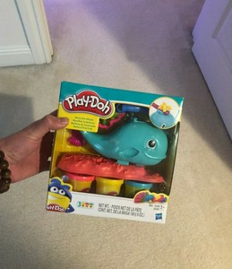 play doh whale