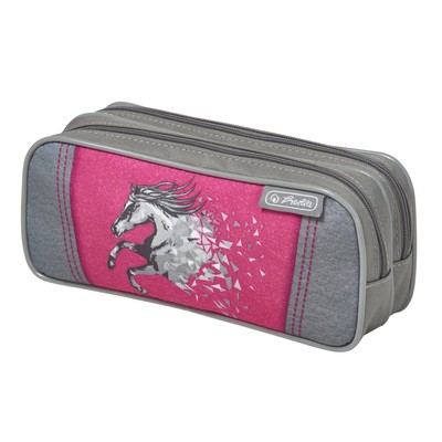 Herlitz Faulenzerrolle 'Pussy Deluxe' – Stylische Stifte- Und Utensilienrolle Aus Polyester, 21 X 5,5 X 10 Cm