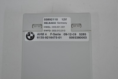 Genuine OEM BMW F-serie Trailer Towing Module 9216475 for sale  