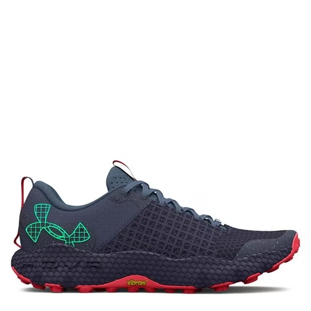 UNDER ARMOUR Mens Purple HOVR Ridge Trail Running Shoes UK 9 NEW
