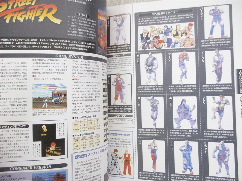 STREET FIGHTER All About 30th Anniv. Art Works w/Pin Badge 2018 Switch Ltd Book - Image 4 of 4