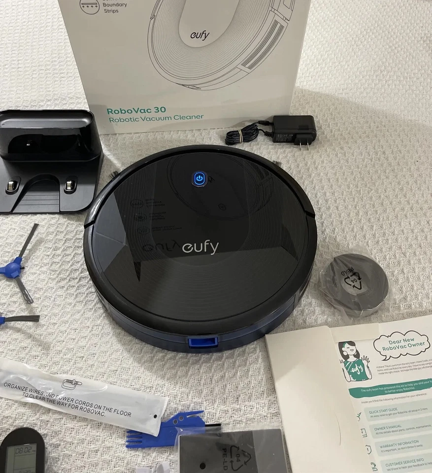 eufy by Anker, BoostIQ RoboVac 30, Robot Vacuum Cleaner, Upgraded, Super-Thin - Image 4 of 4