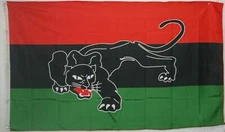 3X5 HAPPY JUNETEENTH BLACK LIVES MATTER BLACK PANTHER FLAG W/ GROMMETS X16