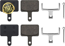 2 Pairs Semi-Metallic Disc Brake Pads for Tektro A10.11 E10.11 P20.11 Gemini