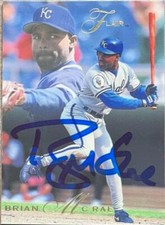 Brian McRae Autographed 1993 Flair #221
