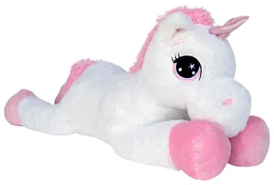 WAGNER STOFFTIERE PLÜSCHTIER PLÜSCH EINHORN 110 cm NEU Plüschpferd Stoffpferd Kuscheltier Pferde