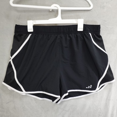 BCG Shorts Women's 1X Athletic Black Running Gym Sports Cross Fit Athleisure
