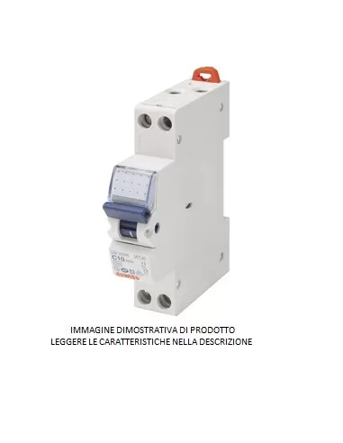 Gewiss interruttore magnetotermico compatto 2p c25 6ka 1 modulo gw90249