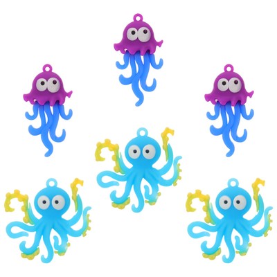  6 Pcs Haustier Dekorationen Für Aquarienzubehör Aquarium Schwimmender Anhänger