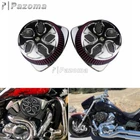 Chrome Air Cleaner Intake Filter System Kit For 06-19 Suzuki Boulevard M109R VZR