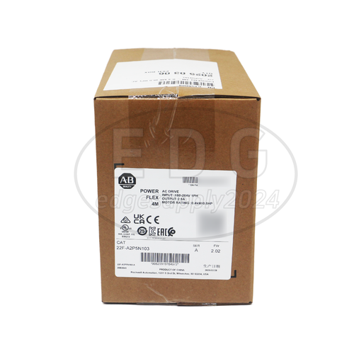 NEW 22F-A2P5N103 Allen-Bradley PowerFlex 4M 0.4KW 0.5HP AC Drive 22FA2P5N103 - Picture 4 of 6