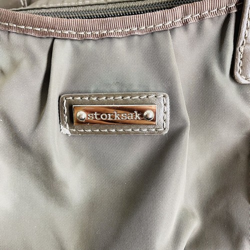 Storksak Olivia Nylon Diaper Bag Grey - Picture 4 of 11