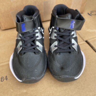 Nike Kyrie Infinity Black Silver White Shoes Preschool Size 1