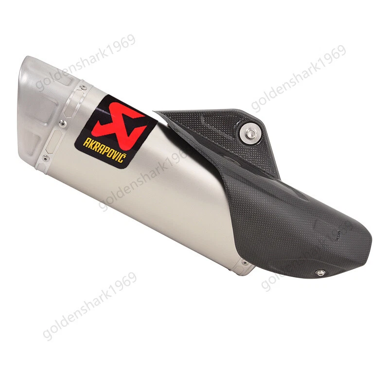 Silenciador silenciador tubo escape 55 para Yamaha MT-10 2015-2021 YZF R1 R1M 2015-2025 Foto 3 de 4