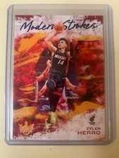 Tyler Herro 2021 NBA Court Kings Modern Strokes Blue Rookie /99