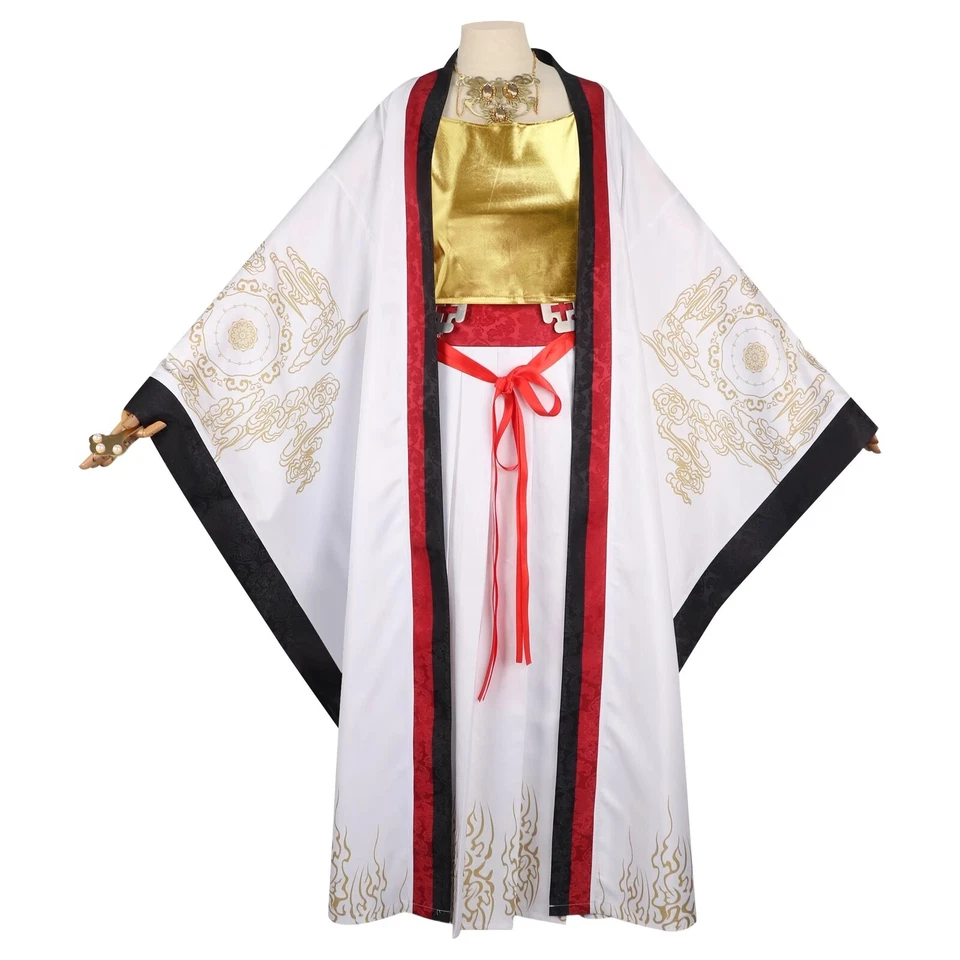 Black Myth: Wukong Princesa Hierro Fan Disfraz Juegos con disfraces Trajes Conjunto Conjunto Completo Conjuntos Foto 3 de 4