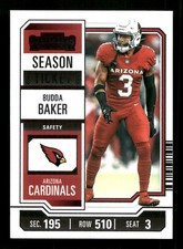 2023 Panini Contenders - Season Ticket #1 Budda Baker