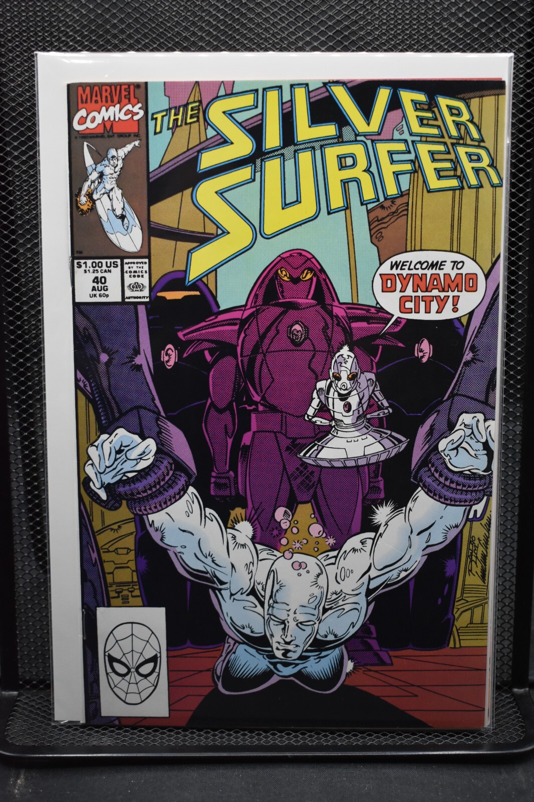 Silver Surfer #40 Direct Marvel Comics 1990 Jim Starlin & Ron Lim ...