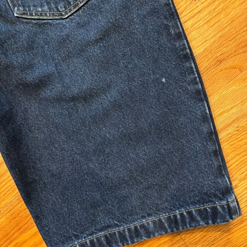 Vintage Anchor Blue Baggy Jorts Mens 29 Skater Grunge Baggy Jean Shorts - Picture 10 of 13