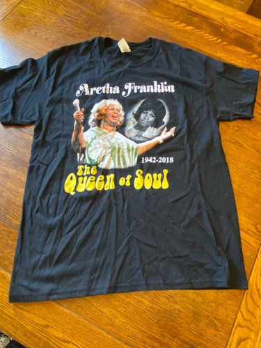 Aretha Franklin The Queen Of Soul Graphic Shirt Sz L Vintage vintage concert t-shirt, vintage, single stitch, B+ condition