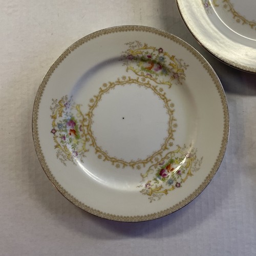 6 Registered USA Celebrate Japan Asian Salad /Bread Plates 7-1/4” - Picture 2 of 12