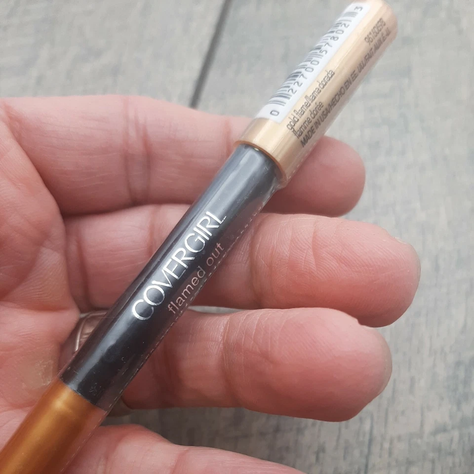 Covergirl Flamed Out Shadow Pencil Eye Shadow GOLDFLAME Sealed - Image 4 of 4