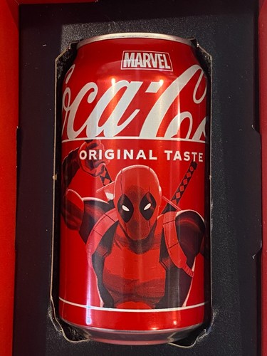 2024 Collectors Limited Edition MARVEL X COCA COLA Walmart Exclusive 6 CANS Set - Picture 10 of 15