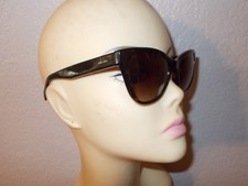 Prada SPR 15V 2AU-6S1 Tortoise Frame Brown Lenses Sunglasses w/Case  Cloth