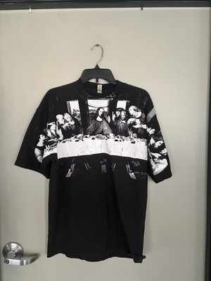 Find sleep tees -the last supper/trust no-one