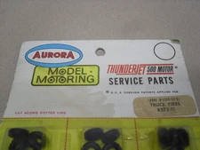NOS AURORA T-JET #8372 (1350-17-2) TRUCK TIRES (set of 4) for HO Scale Slot Cars