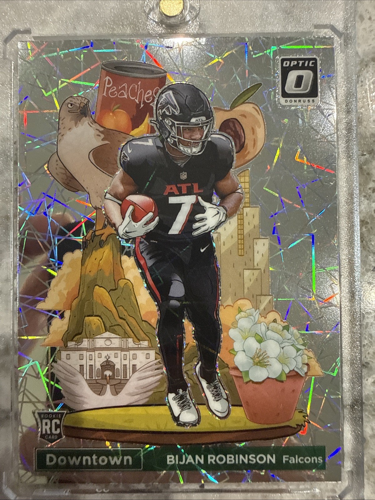 2023 Panini Donruss Optic - Downtown Bijan Robinson #D-10 (RC)