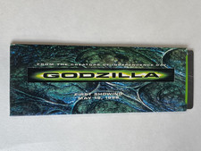 GODZILLA / PROMO PREMIÈRE EXPOSITION 1998 / CADRE FILM GODZILLA ÉDITION LIMITÉE / EXC !