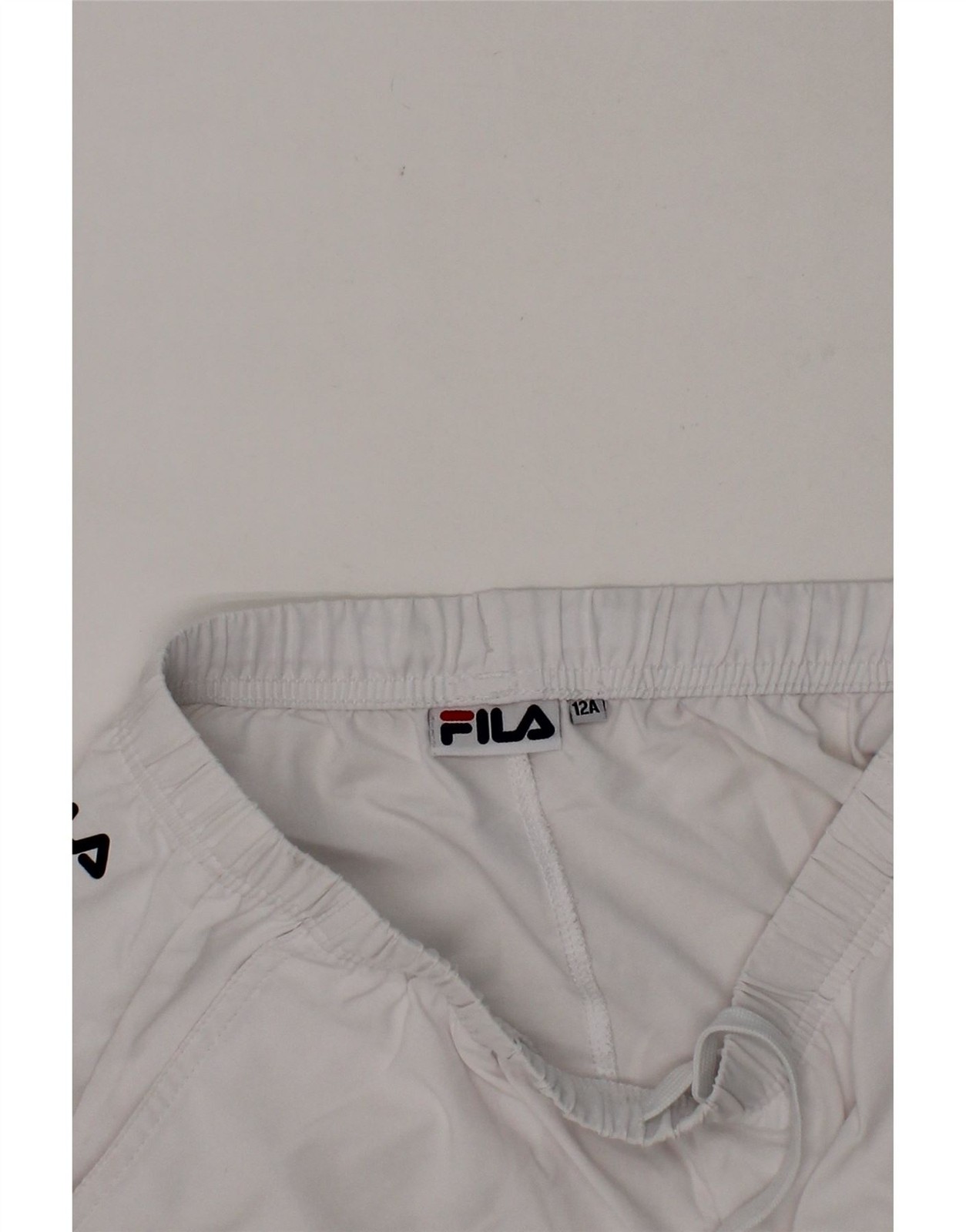 FILA pantaloncino sportivo ragazzo 11 12 anni bianco poliestere AT22