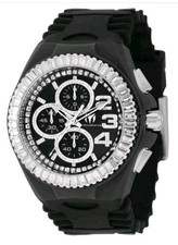 New TechnoMarine Cruise JellyFish Mens Watch 45mm Black TM-121180